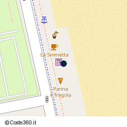 Posizione della concessione demaniale marittima Comune Grottammare, A. 2011, N. 07