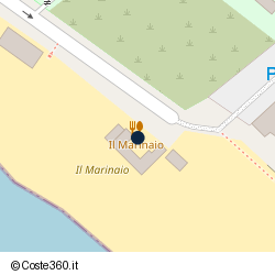 Posizione della concessione balneare Comune di Santa Marinella, A. 2021, N. 196