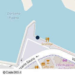 Posizione della concessione demaniale marittima Comune di Fano, A. 2025, N. 8