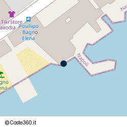 Posizione della concessione balneare Autorità Portuale di Mar Tirreno Centrale, A. 2023, N. 77