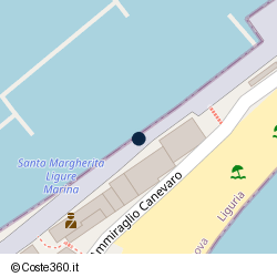 Posizione della concessione balneare Comune di Santa Margherita Ligure, A. 2008, N. 17