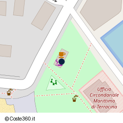 Posizione della concessione demaniale marittima Comune di Terracina, A. 2015, N. TE-053