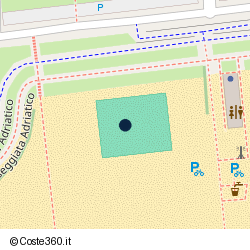 Posizione della concessione demaniale marittima Comune di San Michele Al Tagliamento, A. 2025, N. 1