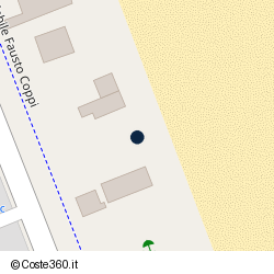 Posizione della concessione balneare Comune di Cervia, A. 2016, N. 18