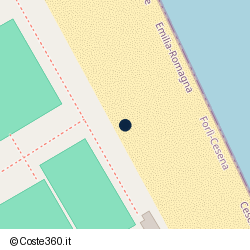 Posizione della concessione balneare Comune di Cesenatico, A. 2010, N. 199