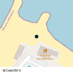 Posizione della concessione demaniale marittima Comune di Misano Adriatico, A. 2024, N. 3