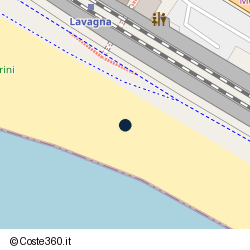 Posizione della concessione balneare Comune di Lavagna, A. 2025, N. 16