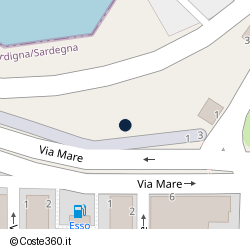 Posizione della concessione demaniale marittima Autorità Portuale di Mare Di Sardegna, A. 2016, N. OLB10