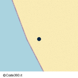Posizione della concessione demaniale marittima Comune di Grosseto, A. 2025, N. 3T