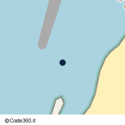 Posizione della concessione balneare Comune di Forio, A. 2024, N. 09