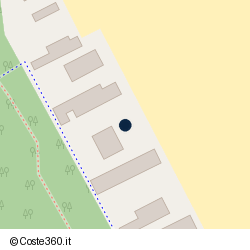 Posizione della concessione demaniale marittima Comune di Cervia, A. 2011, N. 22