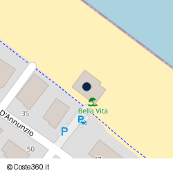 Posizione della concessione demaniale marittima Comune di Francavilla Al Mare, A. 2008, N. 46