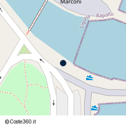 Posizione della concessione balneare Comune di Rapallo, A. 2013, N. 187V