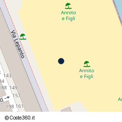Posizione della concessione balneare Comune di Porto Recanati, A. 2008, N. 09