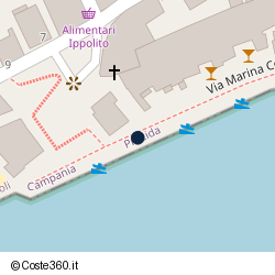 Posizione della concessione demaniale marittima Comune di Procida, A. 2025, N. 4