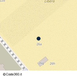 Posizione approssimativa di Bagno Angelo 108