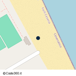 Posizione della concessione balneare Comune di Cesenatico, A. 2013, N. 38