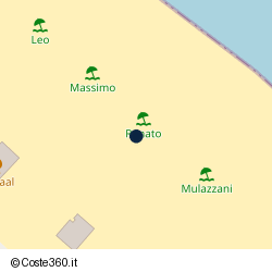 Posizione della concessione demaniale marittima Comune di Riccione, A. 2014, N. 468