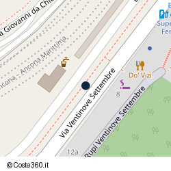 Posizione della concessione demaniale marittima Autorità Portuale di Mar Adriatico Centrale, A. 2019, N. AN4