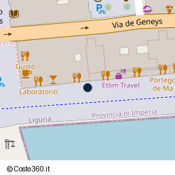 Posizione della concessione balneare Comune di Imperia, A. 2013, N. 34