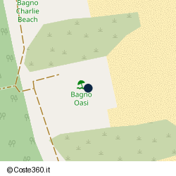 Posizione della concessione balneare Comune Ravenna, A. 2008, N. 73