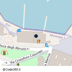 Posizione della concessione demaniale marittima Comune di Bari, A. 2015, N. 21
