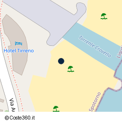 Posizione della concessione demaniale marittima Comune di Spotorno, A. 2025, N. 23