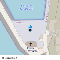 Posizione della concessione demaniale marittima Comune di Pozzuoli, A. 2025, N. 21