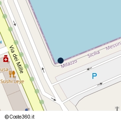 Posizione della concessione demaniale marittima Autorità Portuale di Stretto, A. 2025, N. 6