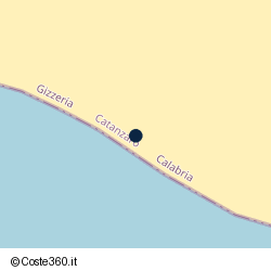 Posizione della concessione demaniale marittima Comune di Gizzeria, A. 2023, N. 01