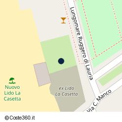 Posizione della concessione demaniale marittima Comune di Scalea, A. 2010, N. 16