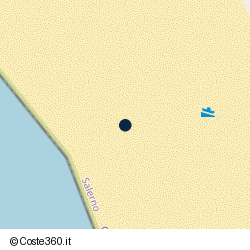 Posizione della concessione demaniale marittima Comune di Ascea, A. 2010, N. 11