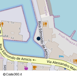 Posizione della concessione demaniale marittima Autorità Portuale di Mar Adriatico Orientale, A. 2023, N. 724