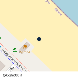 Posizione della concessione demaniale marittima Comune di Riccione, A. 2014, N. 447