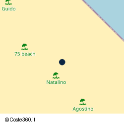 Posizione della concessione demaniale marittima Comune di Riccione, A. 2014, N. 451
