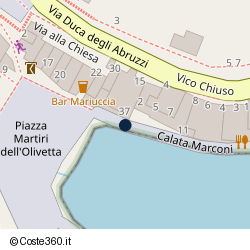 Posizione della concessione balneare Comune di Portofino, A. 2010, N. 5