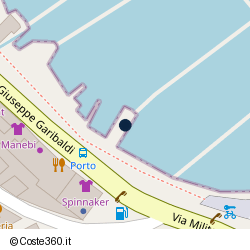 Posizione della concessione balneare Comune di Santa Margherita Ligure, A. 2009, N. 79