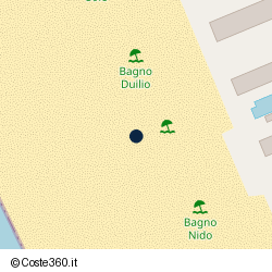 Posizione della concessione balneare Comune di Viareggio, A. 2006, N. 26