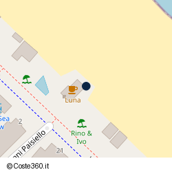 Posizione della concessione demaniale marittima Comune di Riccione, A. 2024, N. 40