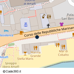 Posizione della concessione demaniale marittima Comune di Amalfi, A. 2015, N. 1