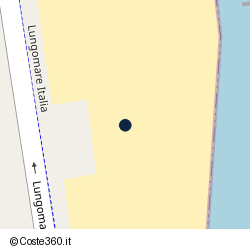 Posizione della concessione balneare Comune di Martinsicuro, A. 2008, N. 106