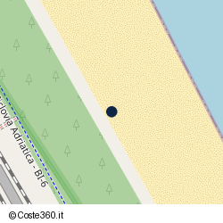 Posizione della concessione demaniale marittima Comune di Pineto, A. 2002, N. 108