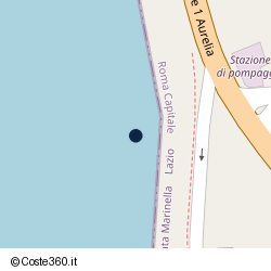 Posizione della concessione demaniale marittima Comune di Santa Marinella, A. 2008, N. 163