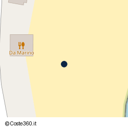 Posizione della concessione balneare Comune di Numana, A. 2019, N. 10