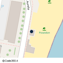 Posizione della concessione demaniale marittima Comune di Spotorno, A. 2025, N. 25