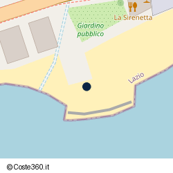 Posizione approssimativa di Lido Santa Marinella