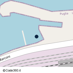Posizione della concessione demaniale marittima Comune di Gallipoli, A. 2007, N. 45