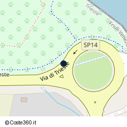 Posizione della concessione demaniale marittima Autorità Portuale di Mar Adriatico Orientale, A. 2025, N. 914