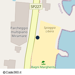 Posizione della concessione balneare Comune di Santa Margherita Ligure, A. 2008, N. 5