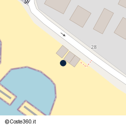 Posizione della concessione demaniale marittima Comune di Santa Marinella, A. 2023, N. 187